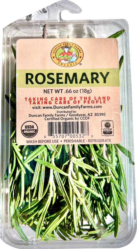 Rosemary packaging